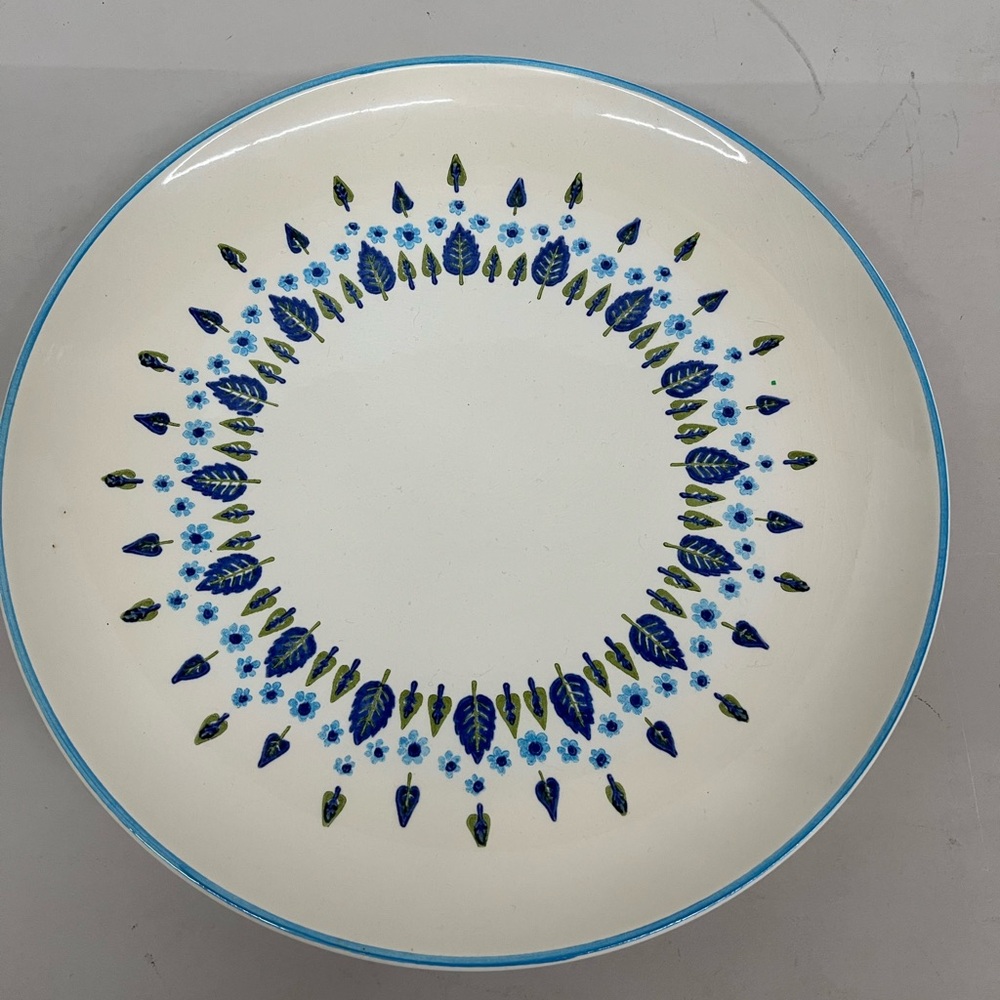 Vintage Hand Decorated‎ Plate made in USA